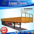 3 axle curtain side semi trailer for beverage transport